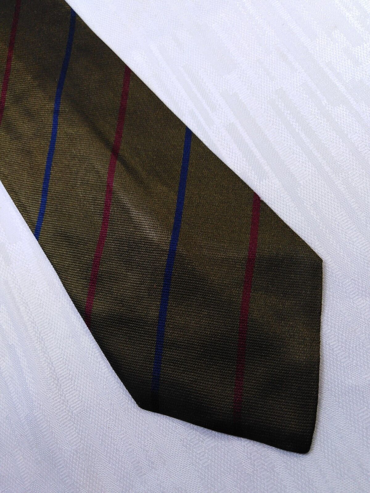 ROCCOBAROCCO 100% SILK TIE SETA CRAVATTA NECKTIE MADE IN ITALY