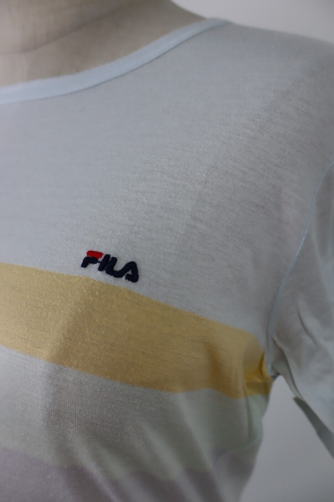FILA MAGLIA DONNA TG. 44 WOMAN CASUAL VINTAGE T-SHIRT COTONE