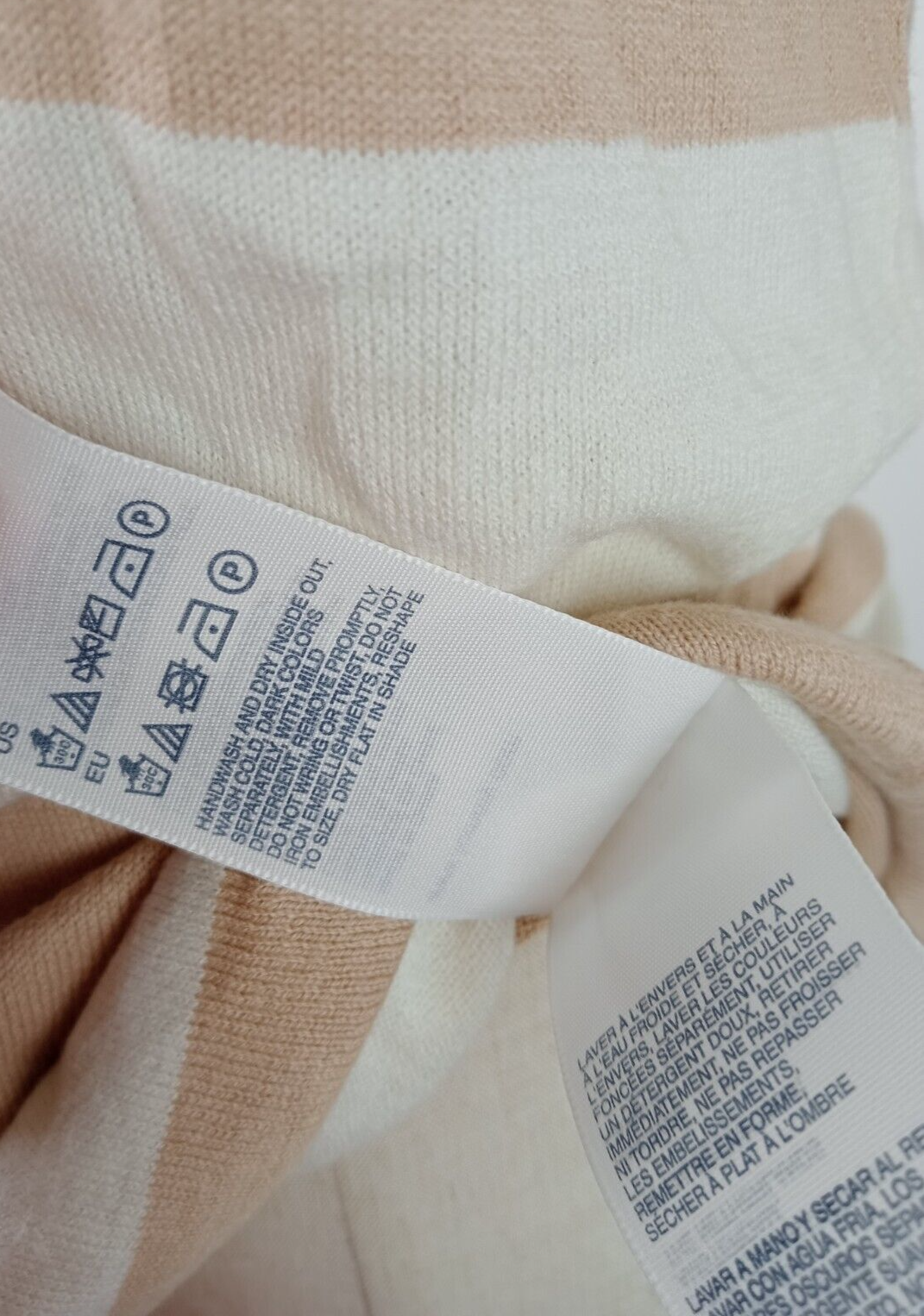 TOMMY HILFIGER MAGLIONE COTONE DONNA Tg. XS WOMAN CASUAL SWEATER MADE ITALY