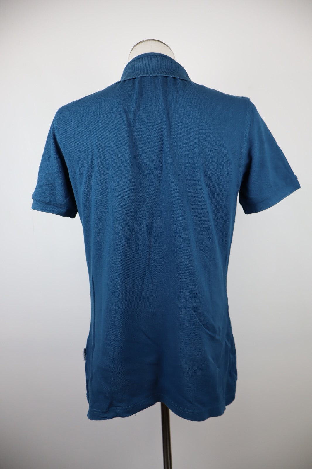 NAPAPIJRI MAGLIA POLO UOMO TG. M MAN T-SHIRT COTONE COTTON CASUAL VINTAGE BLU