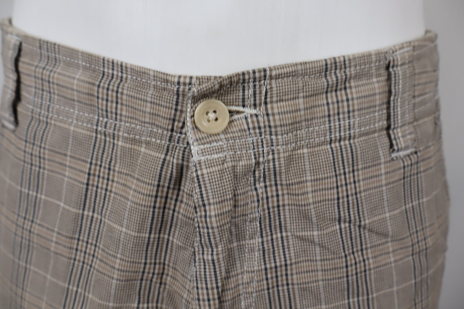 TIMBERLAND BERMUDA PANTALONE SHORTS UOMO TG 34 MAN VINTAGE CASUAL PANTS COTONE