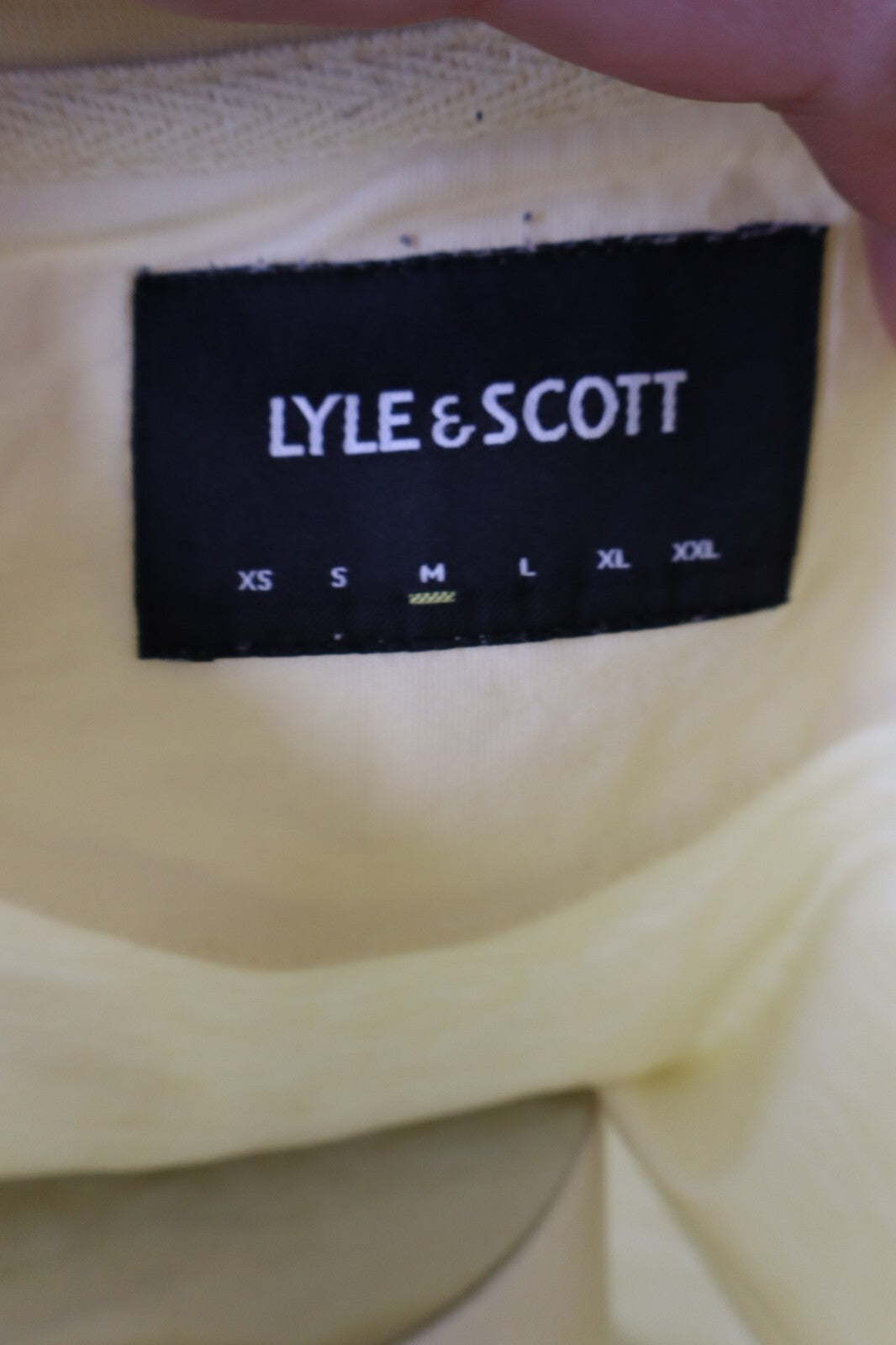 LYLE & SCOTT MAGLIA UOMO COTONE TG. M MAN COTTON T-SHIRT CASUAL VINTAGE