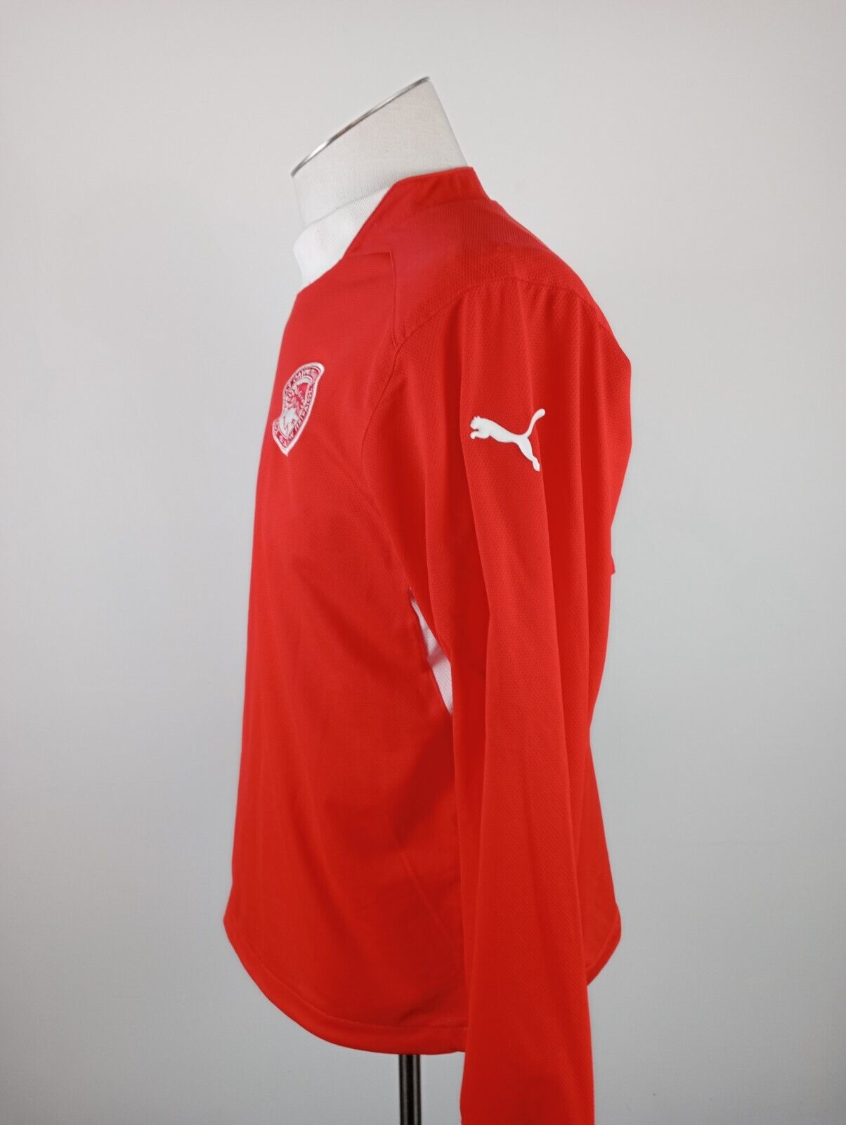 PUMA OLYMPIACOS MAGLIA CALCIO UOMO Tg 14 ANNI SOCCER JERSEY SPORT VINTAGE