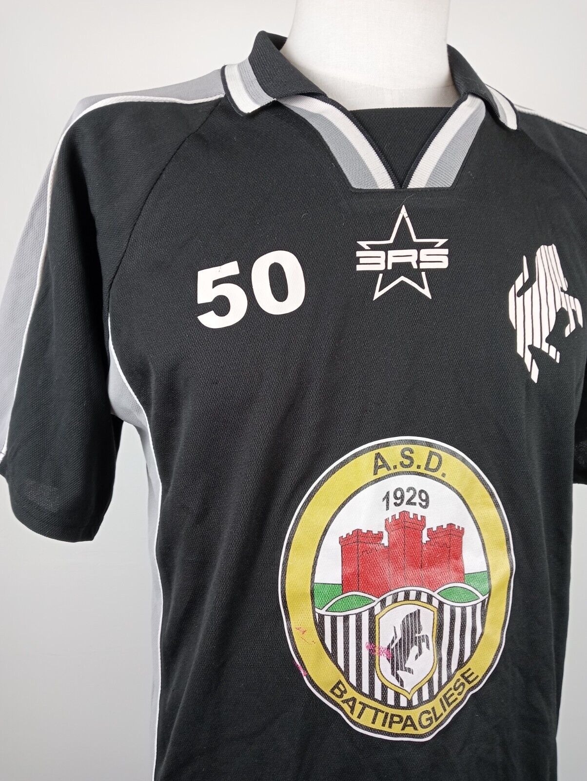 3RS BATTIPAGLIESE MAGLIA CALCIO UOMO Tg M SOCCER JERSEY SPORT