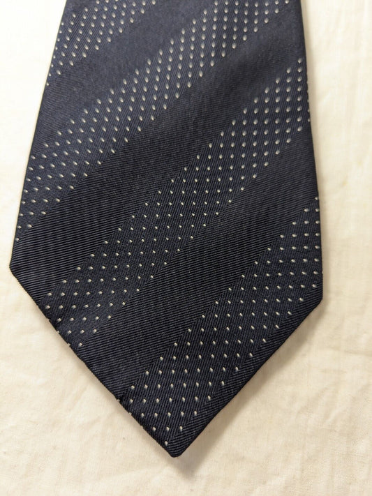 LES COPAINS 100% SILK TIE SETA CRAVATTA NECKTIE MADE IN ITALY