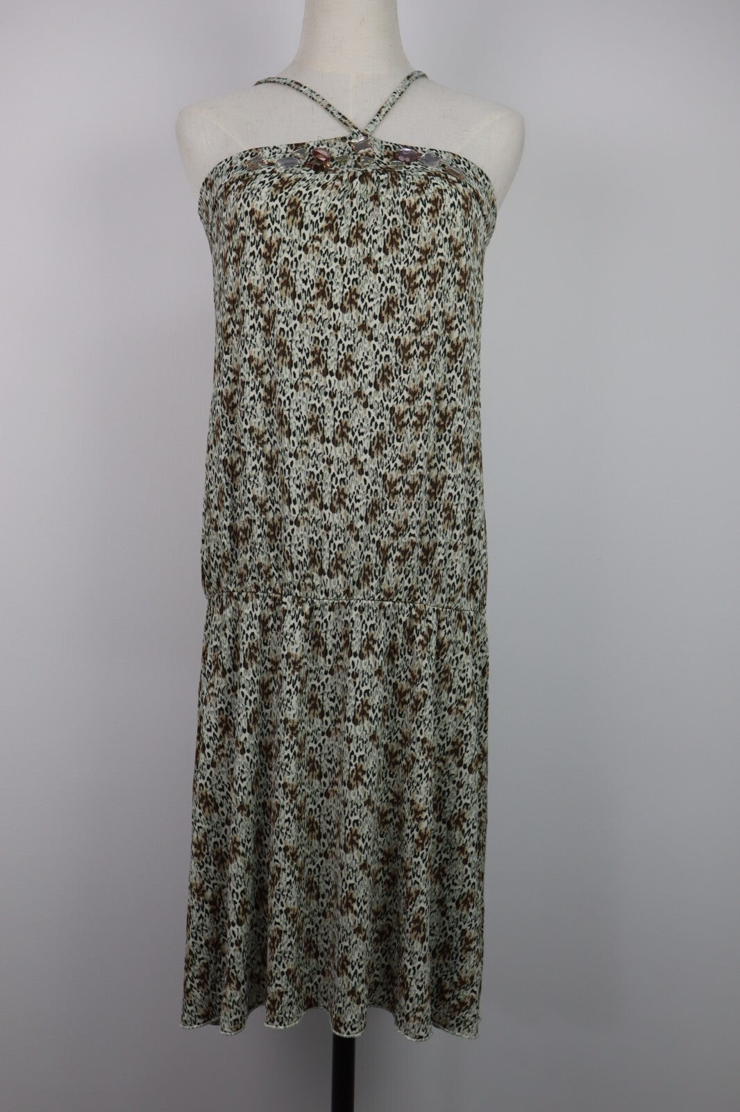 LIU JO VESTITO DONNA TG M WOMAN CASUAL VINTAGE DRESS ABITO