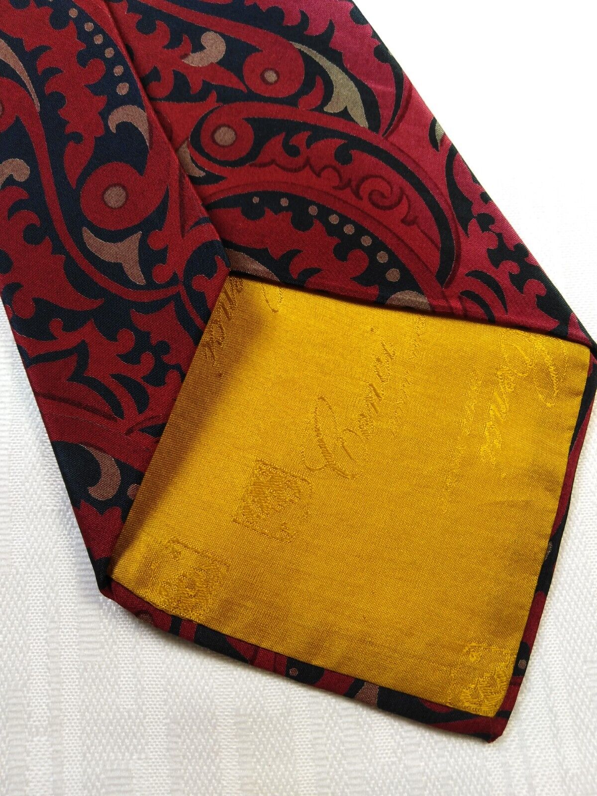 CENCI 100% SETA SILK TIE CRAVATTA NECKTIE VINTAGE CLASSIC MADE ITALY