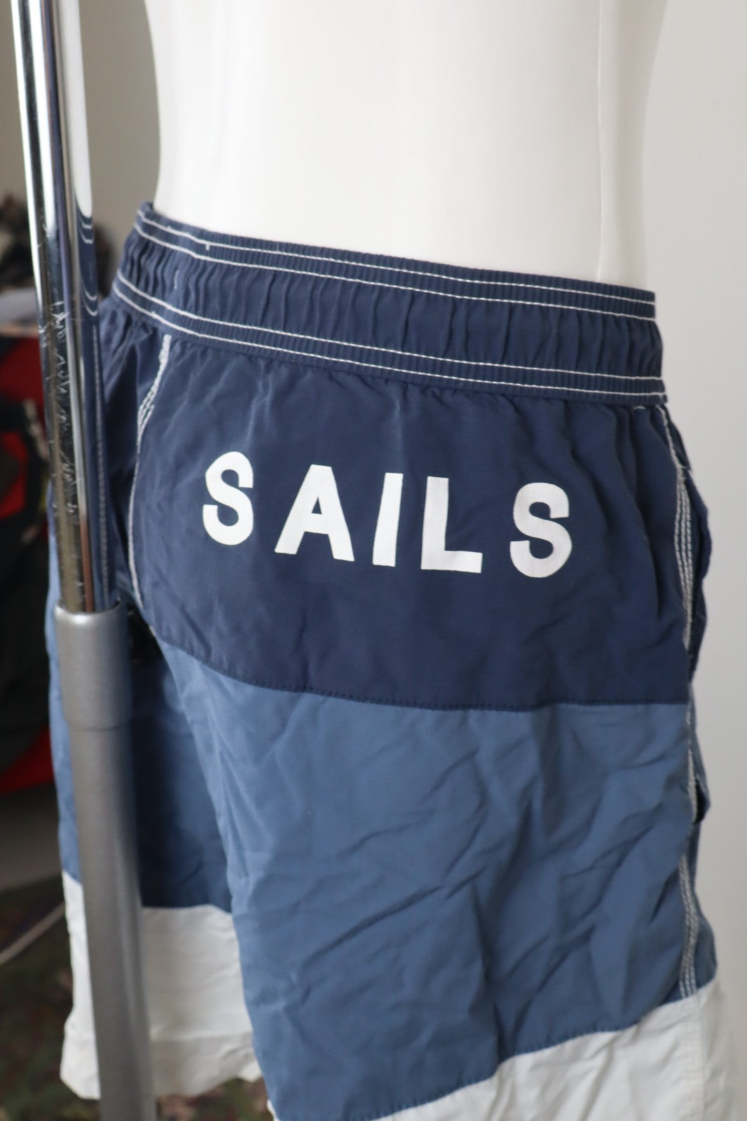 NORTH SAILS COSTUME PANTALONCINO MARE UOMO 38 MAN SWIMSUIT VINTAGE CASUAL SURF