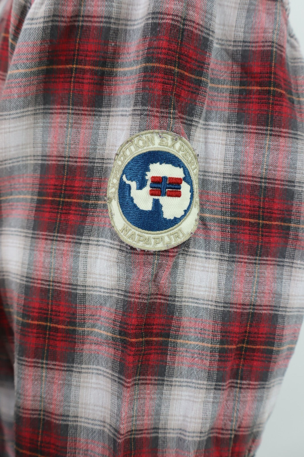 NAPAPIJRI CAMICIA UOMO TG L MAN CASUAL VINTAGE SHIRT COTONE COTTON