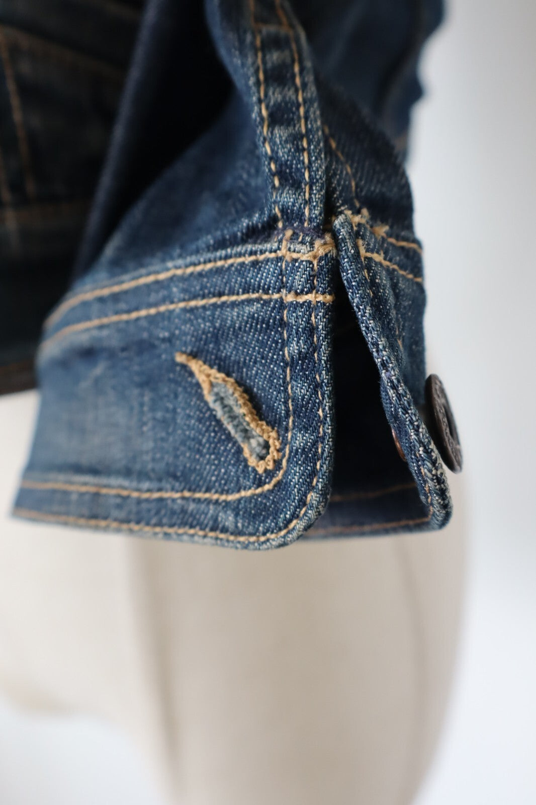 PATRIZIA PEPE JEANS GIUBBINO DONNA Tg. XS WOMAN CASUAL JACKET COTONE DENIM