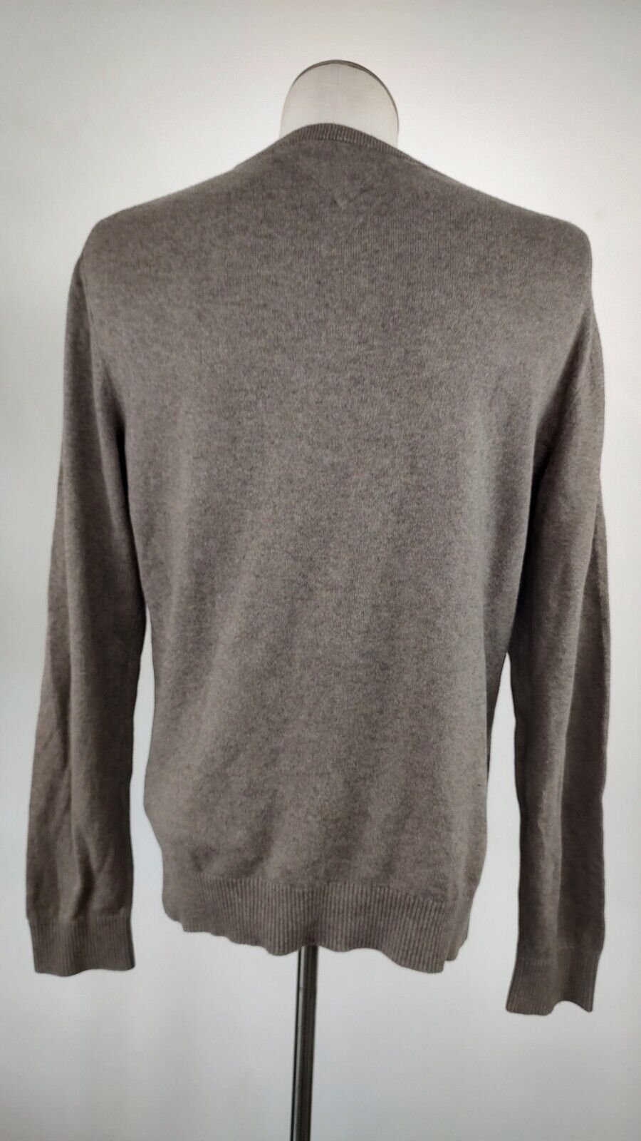 TOMMY HILFIGER  MAGLIONE COTONE CASHMERE VINTAGE UOMO Tg. M MAN SWEATER CASUAL