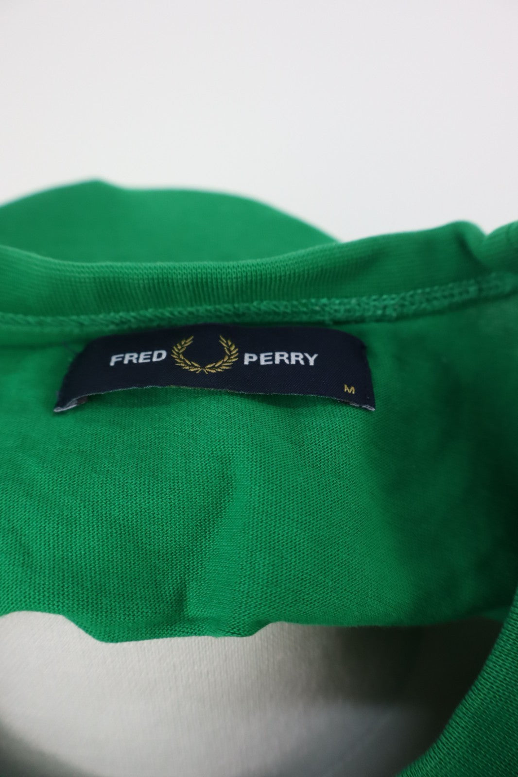 FRED PERRY MAGLIA UOMO COTONE TG M MAN COTTON T-SHIRT CASUAL VINTAGE