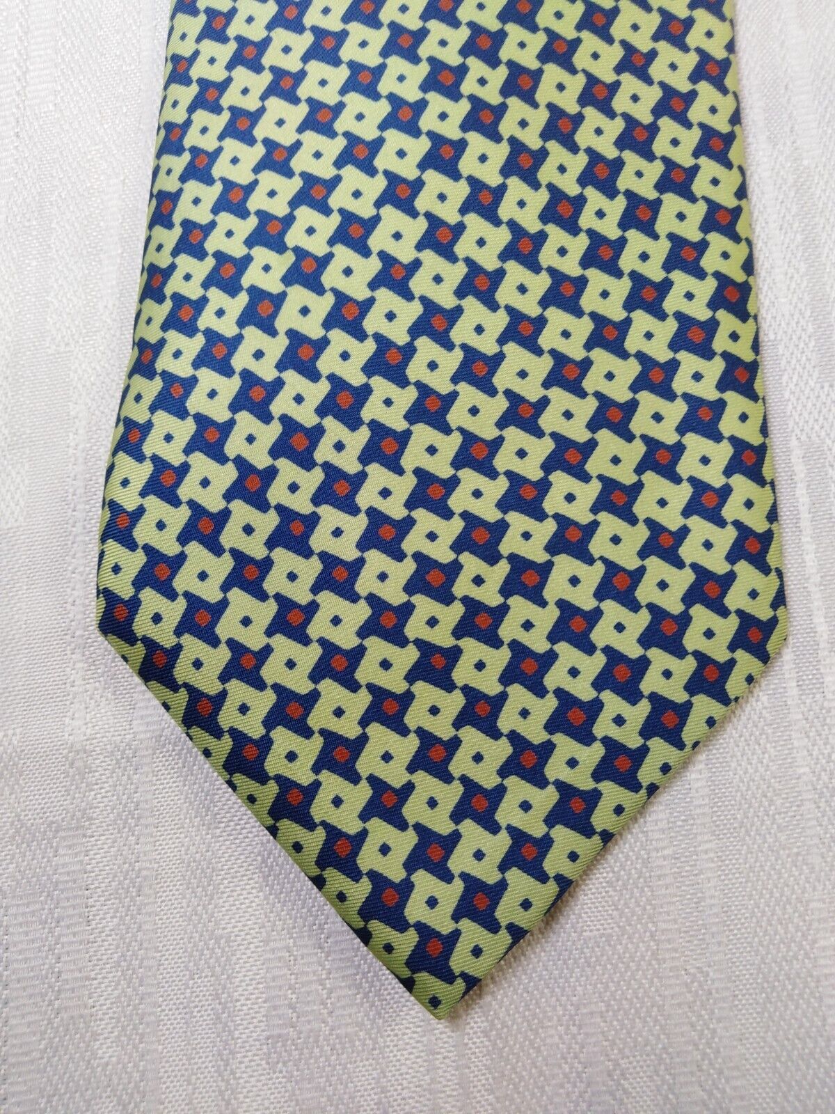 ROXY 100% SILK TIE SETA CRAVATTA NECKTIE MADE IN ITALY