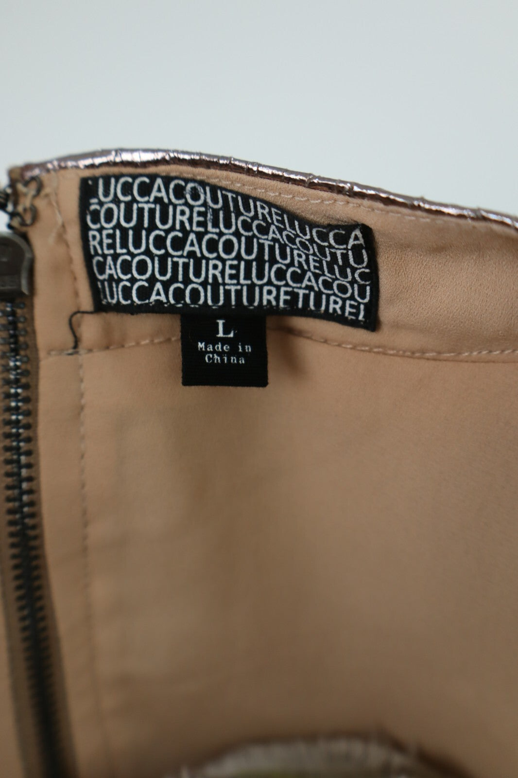 MAGLIA CROP TOP DONNA TG L T-SHIRT INDIE METALLIZZATO FUTURISTICO Y2K 2000'S