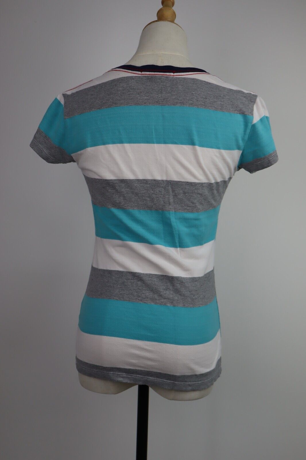LACOSTE MAGLIA DONNA TG. 40 WOMAN CASUAL VINTAGE TANK TOP T-SHIRT