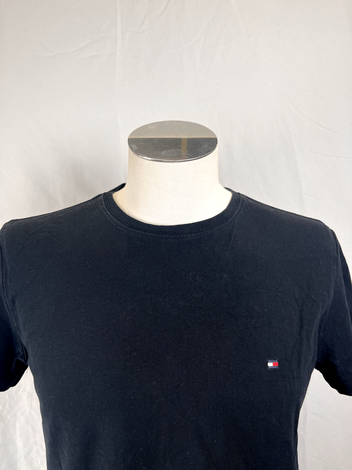 TOMMY JEANS HILFIGER MAGLIA COTONE UOMO TG. L MAN T- SHIRT CASUAL VINTAGE COTTON
