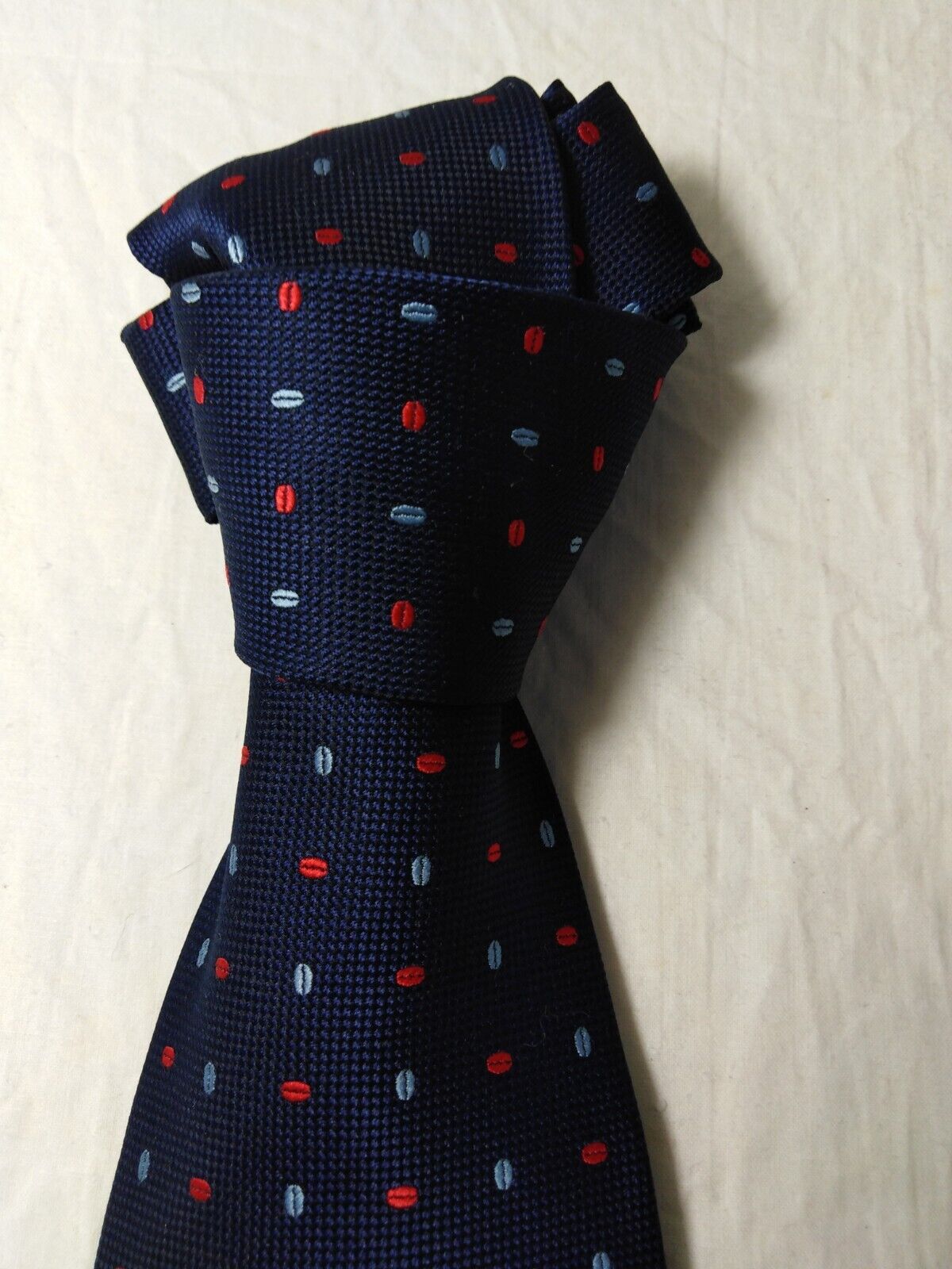 JO SORRENTO  100% SILK TIE SETA CRAVATTA SELF TIPPED NECKTIE MADE IN ITALY