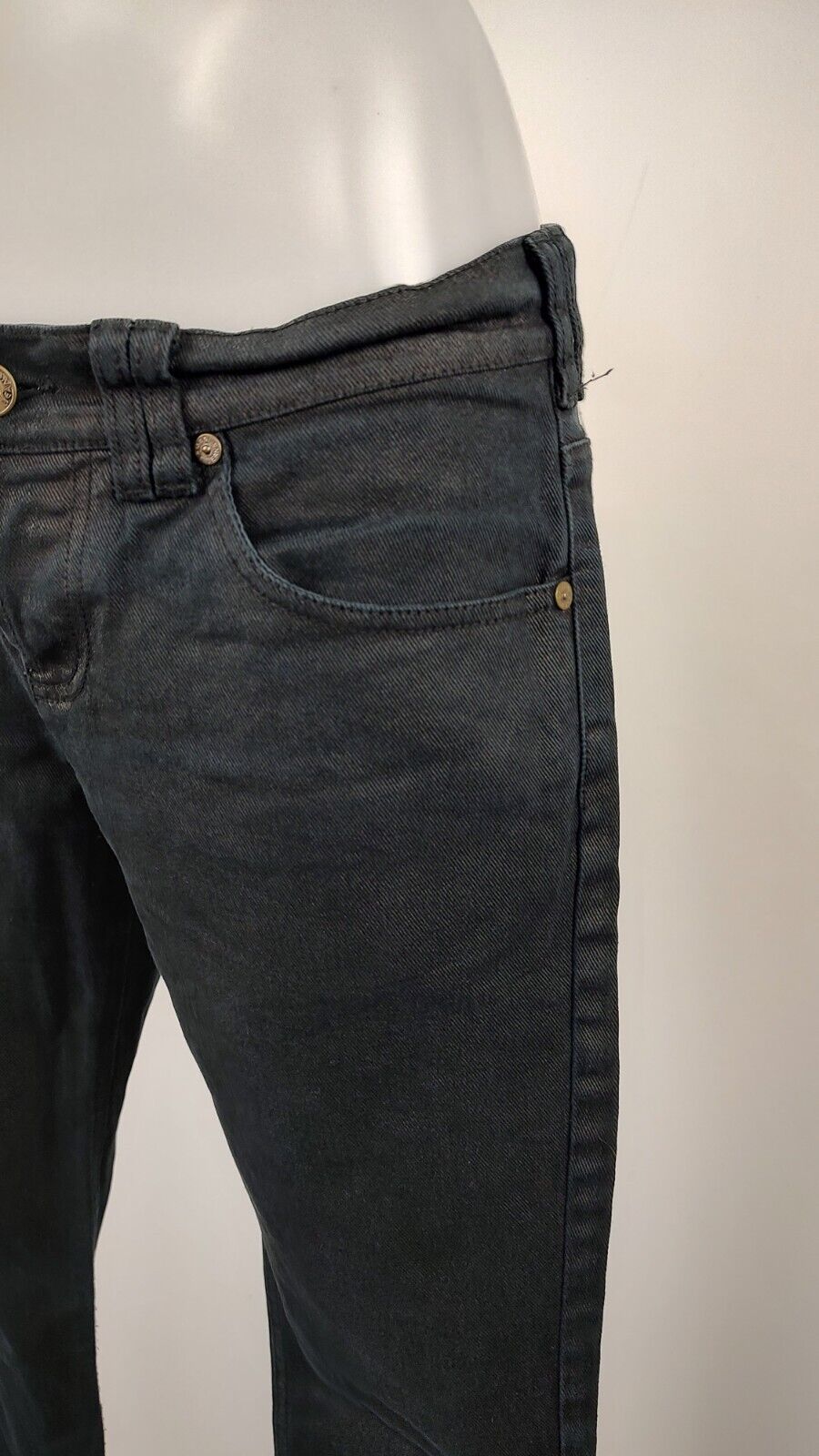 ARMANI JEANS PANTALONE DENIM JEANS DONNA TG 29 WOMAN VINTAGE PANTS