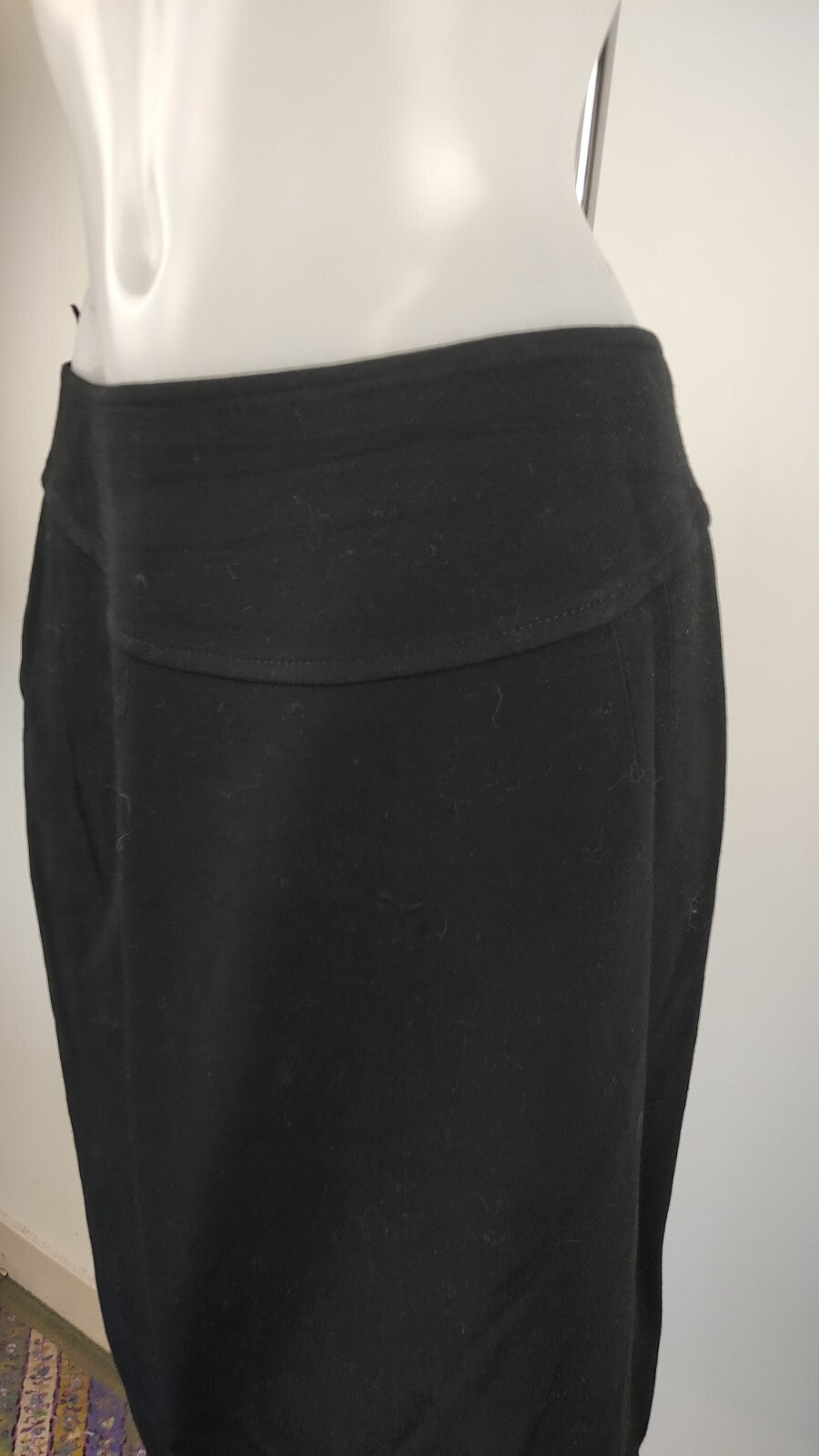 LUISA SPAGNOLI GONNA DONNA LANA WOMAN WOOL SKIRT Tg. 48 CASUAL VINTAGE