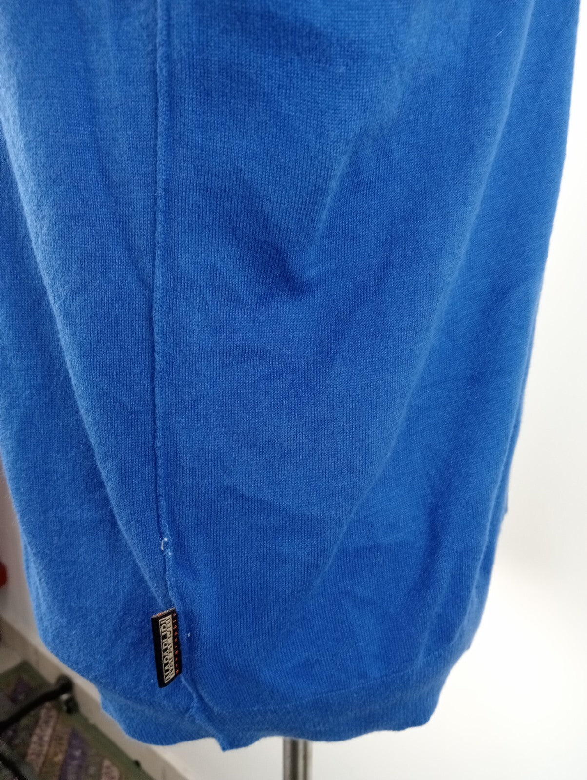 NAPAPIJRI MAGLIONE VINTAGE COTONE COTTON UOMO Tg. M MAN SWEATER CASUAL VINTAGE