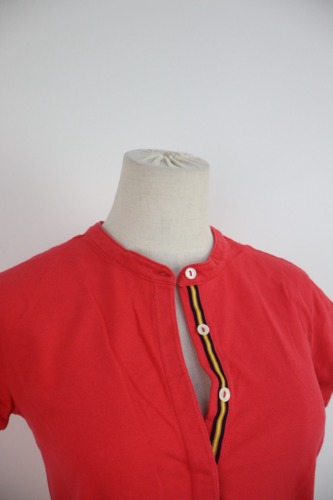 K.WAY POLO DONNA COTONE TG. 7 WOMAN CASUAL VINTAGE COTTON