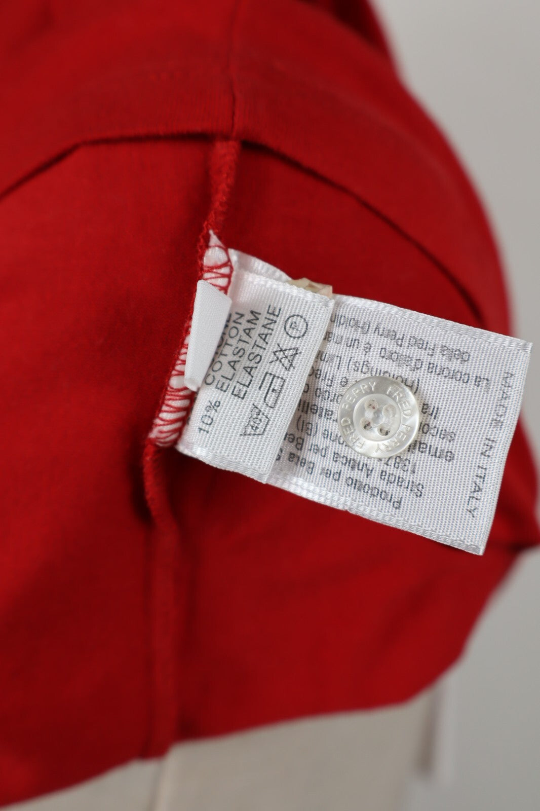 FRED PERRY POLO MAGLIA DONNA COTONE TG. M WOMAN COTTON SHIRT CASUAL VINTAGE