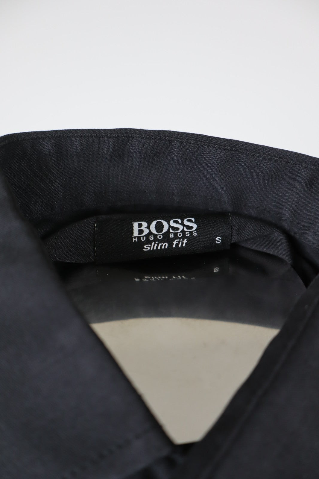 HUGO BOSS CAMICIA COTONE UOMO TG. S MAN CASUAL VINTAGE SHIRT SLIM FIT