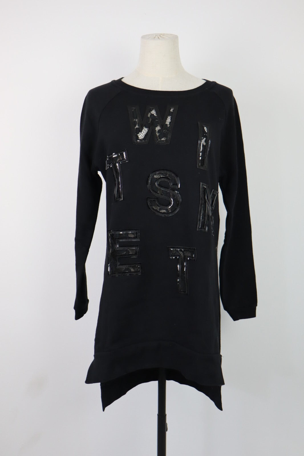SIMONA BARBIERI TWINSET VESTITO FELPA DONNA TG S WOMAN  CASUAL VINTAGE COTONE