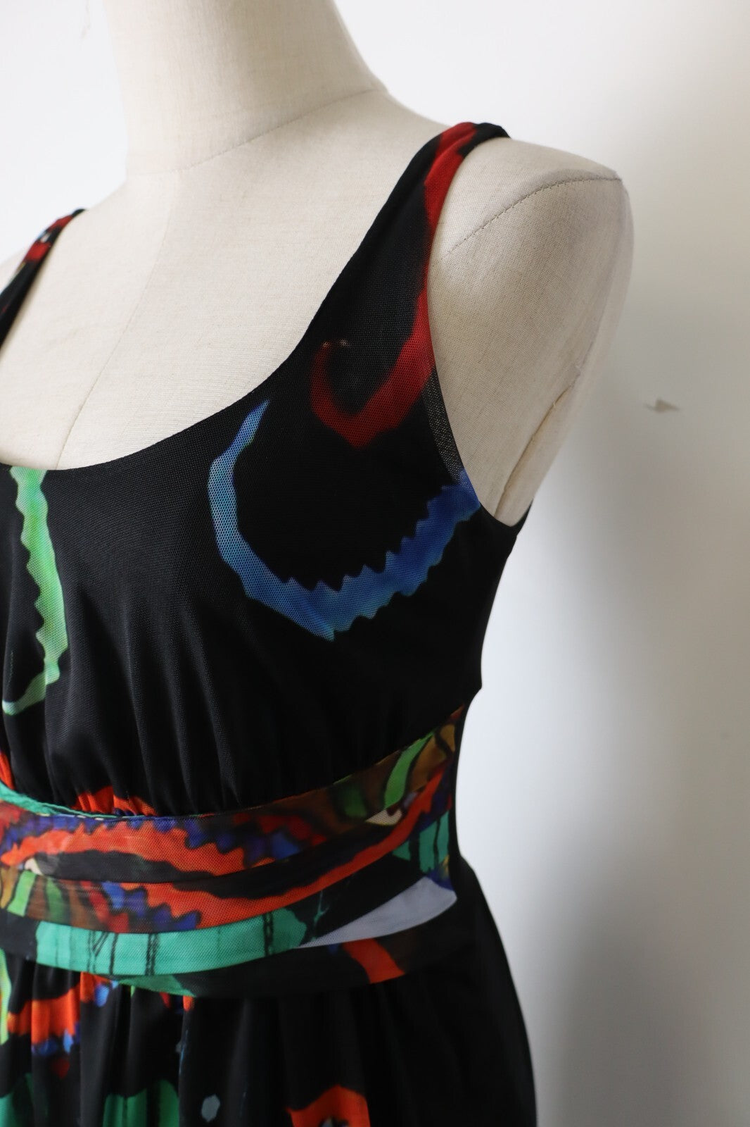 DESIGUAL VESTITO DONNA TG. XS WOMAN CASUAL VINTAGE DRESS