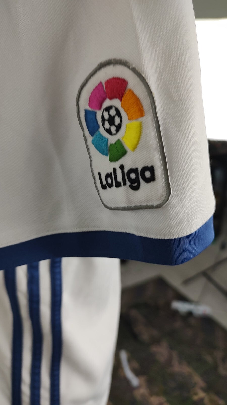 ADIDAS REAL MADRID COMPLETO CALCIO UOMO L FOOTBALL JERSEY SPORT VINTAGE 11 BALE