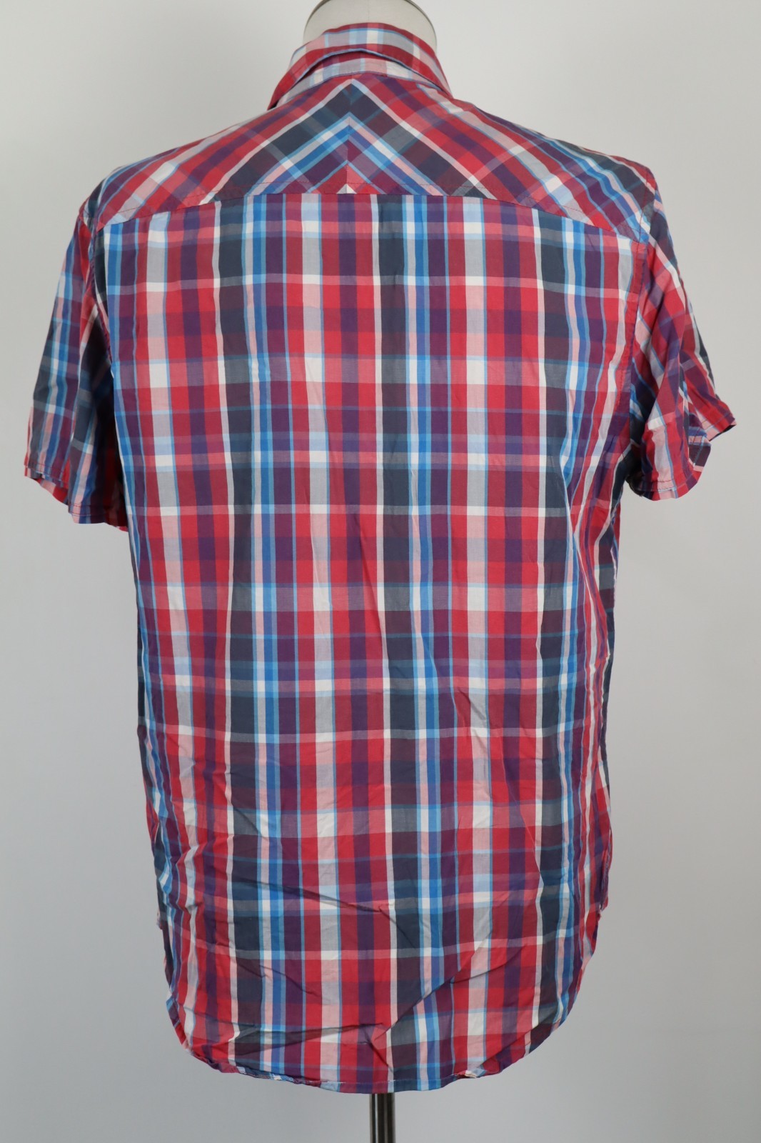 TIMBERLAND SLIM FIT CAMICIA COTONE UOMO TG. L MAN CASUAL VINTAGE SHIRT COTTON