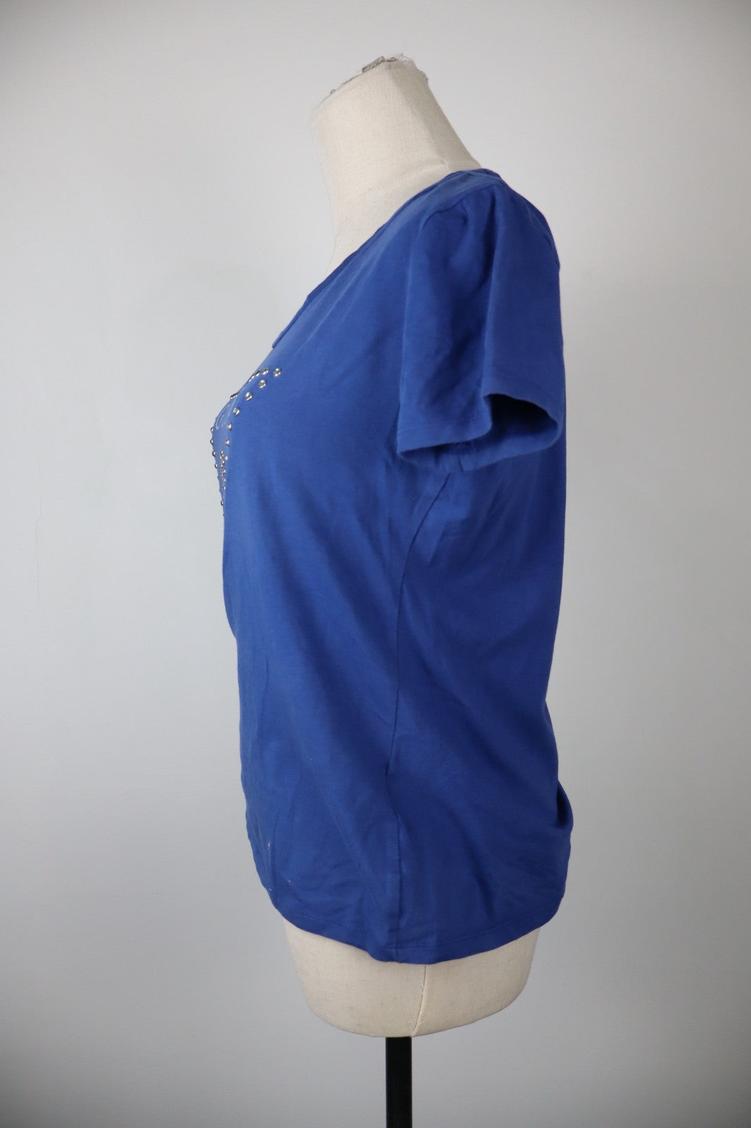 GUESS MAGLIA DONNA TG. M WOMAN CASUAL VINTAGE T-SHIRT  TOP COTONE