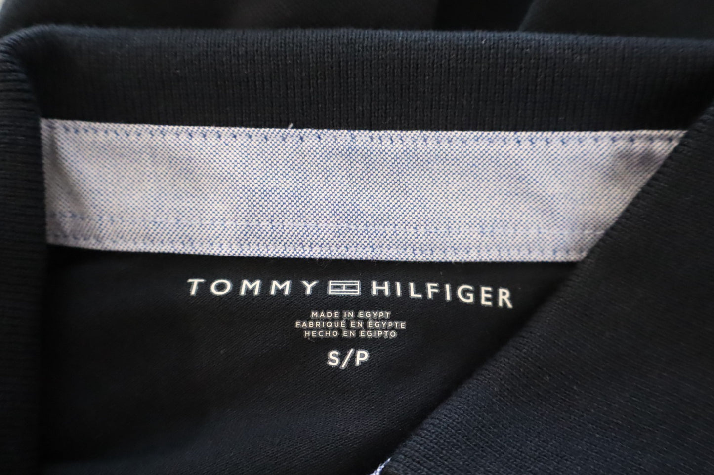TOMMY HILFIGER MAGLIA POLO UOMO TG. S MAN T-SHIRT CASUAL VINTAGE COTONE CON TAG