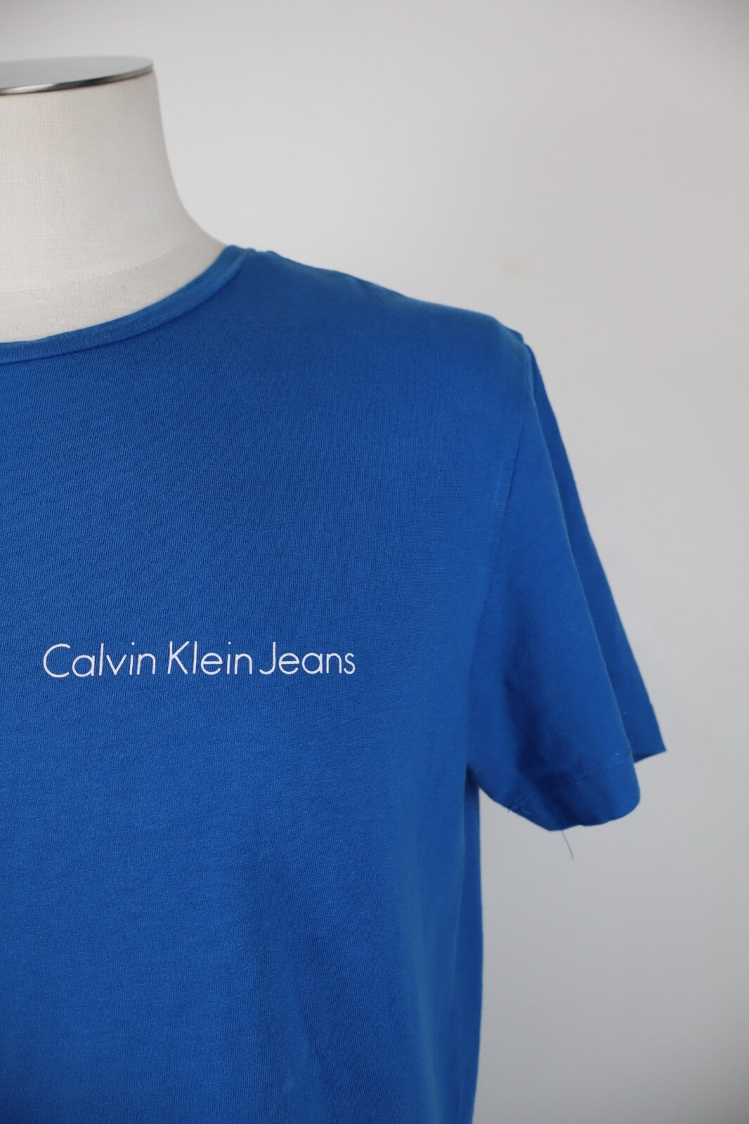 CALVIN KLEIN JEANS MAGLIA T-SHIRT UOMO M MAN SHIRT CASUAL VINTAGE COTTON COTONE