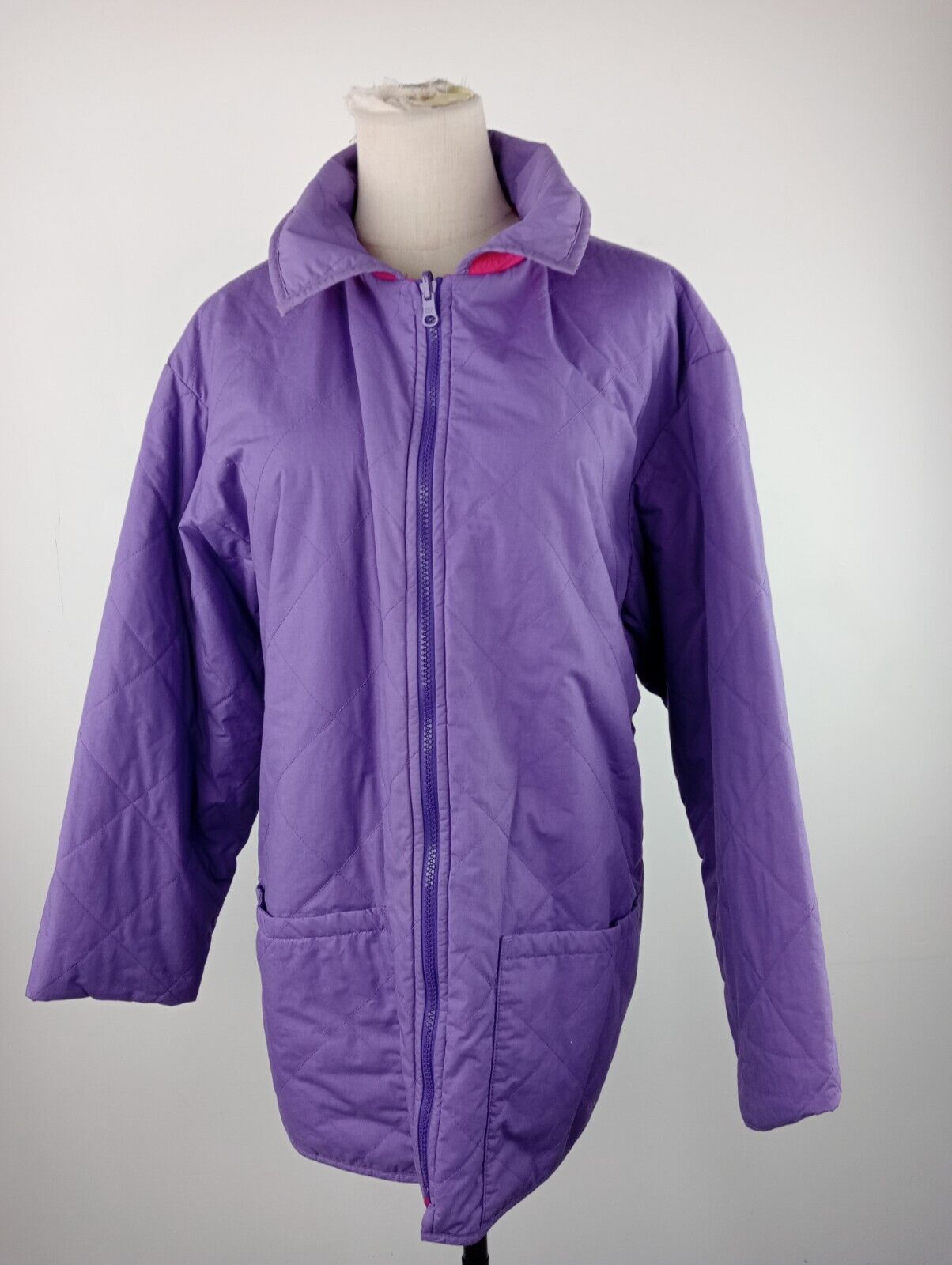 FILA VINTAGE GIUBBINO GIACCA DONNA COTONE 48 WOMAN JACKET CASUAL MADE ITALY