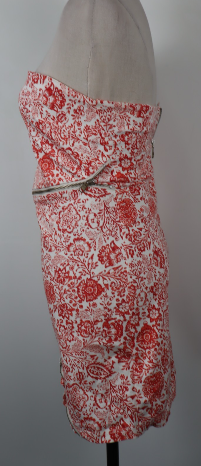 PATRIZIA PEPE VESTITO ABITO DONNA SENZA SPALLE TG 42 WOMAN CASUAL VINTAGE DRESS