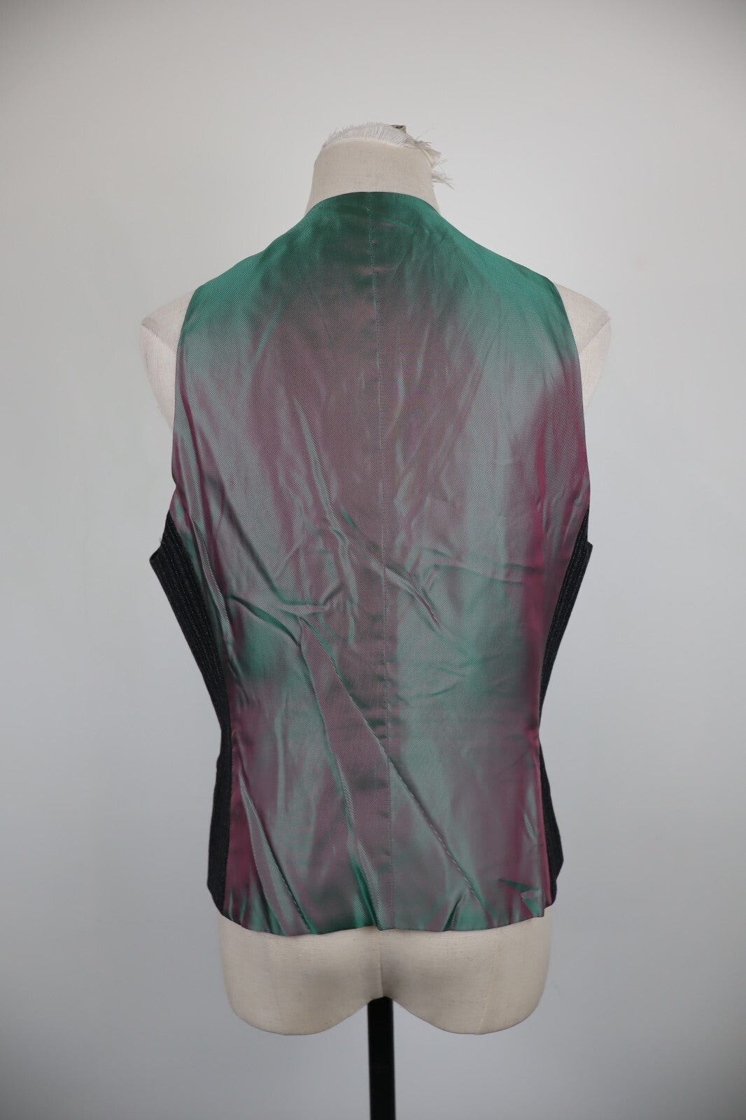 MAX MARA SMANICATO GILET DONNA Tg 46 WOMAN CASUAL VINTAGE JACKET SOTTOGIACCA