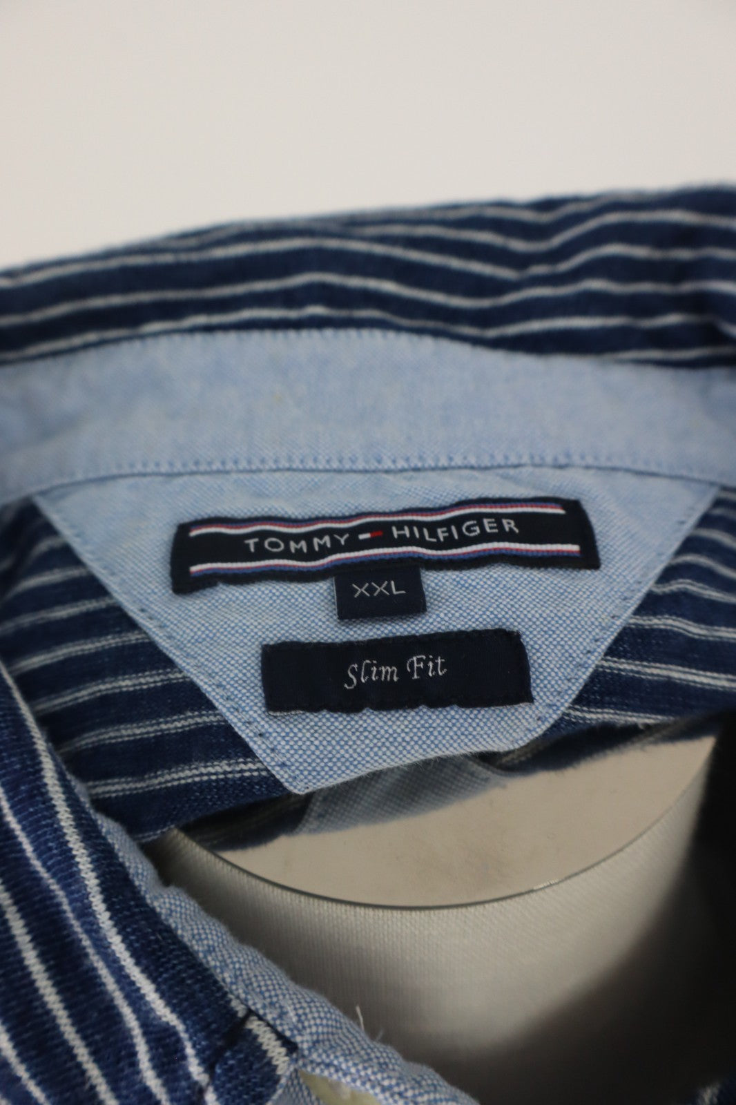 TOMMY HILFIGER POLO MAGLIA UOMO TG. XXL MAN T-SHIRT CASUAL VINTAGE COTONE