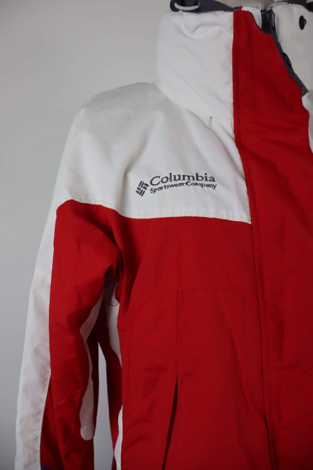 COLUMBIA GIUBBINO TECNICO GIACCA DONNA Tg M WOMAN CASUAL JACKET VINTAGE