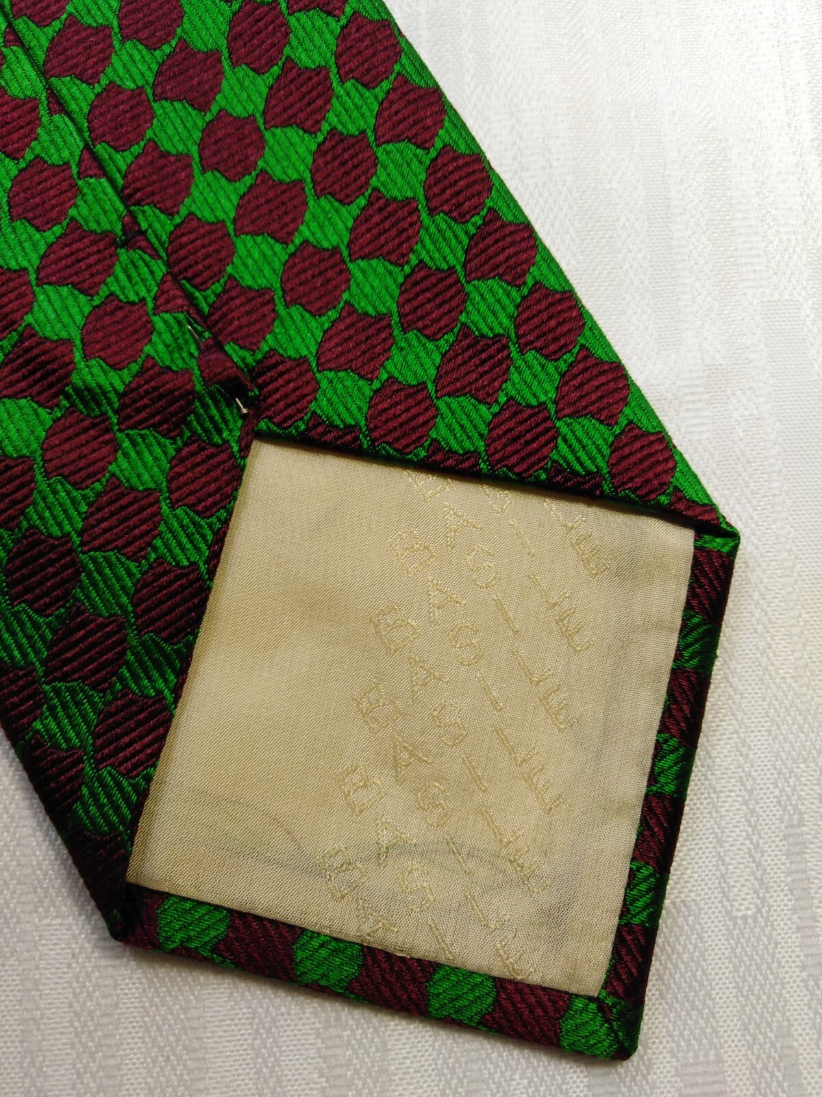 BASILE 100% SILK TIE SETA CRAVATTA NECKTIE MADE IN ITALY VINTAGE CLASSIC