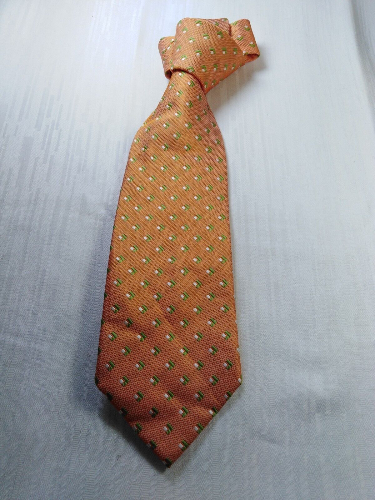 GIORGIO MARIANI 100% SETA SILK TIE CRAVATTA NECKTIE ITALY VINTAGE SELF TIPPED
