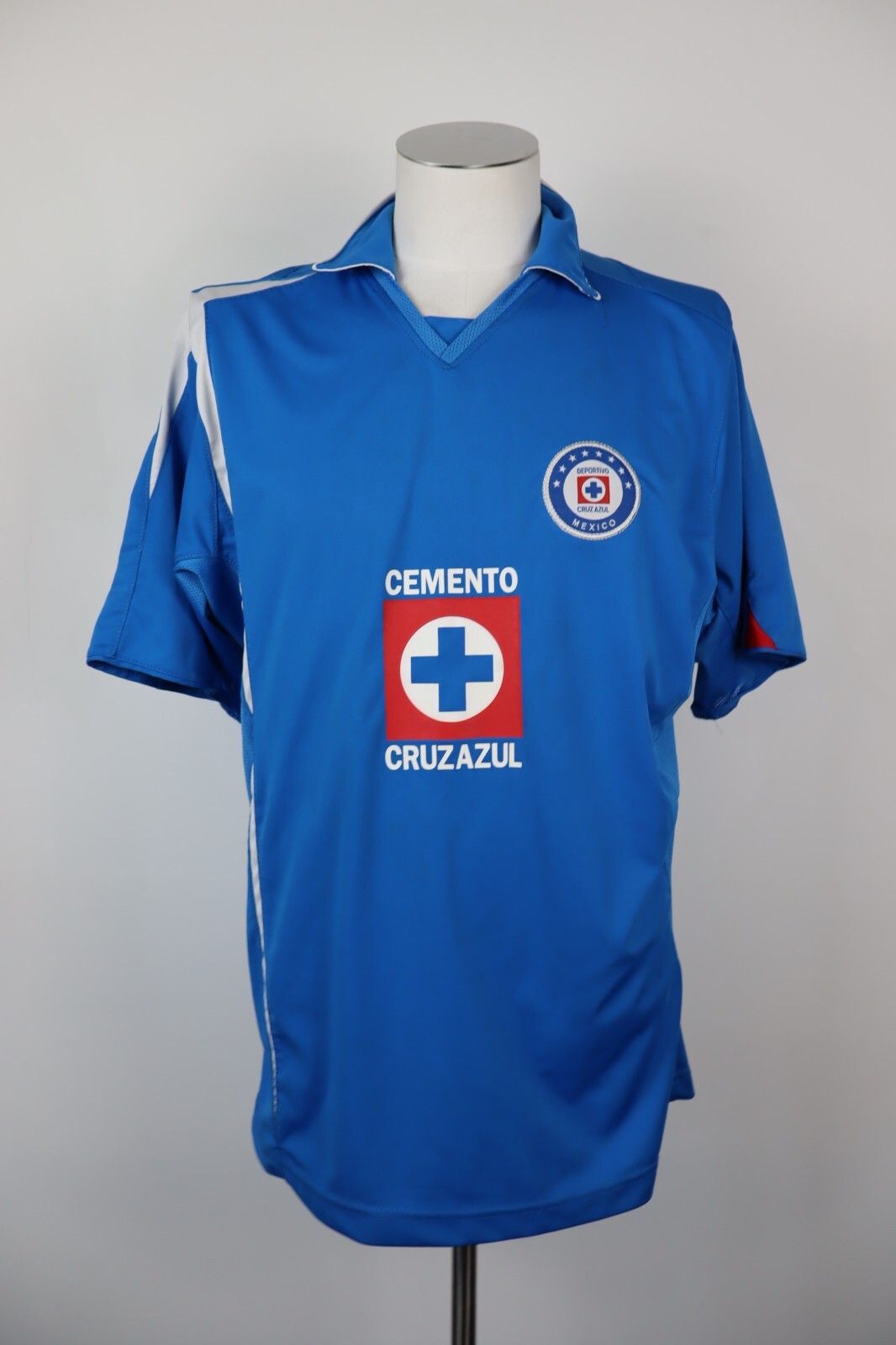 GOOL MEXICO DEPORTIVO CRUZ AZUL MAGLIA CALCIO UOMO Tg XL SOCCER JERSEY VINTAGE
