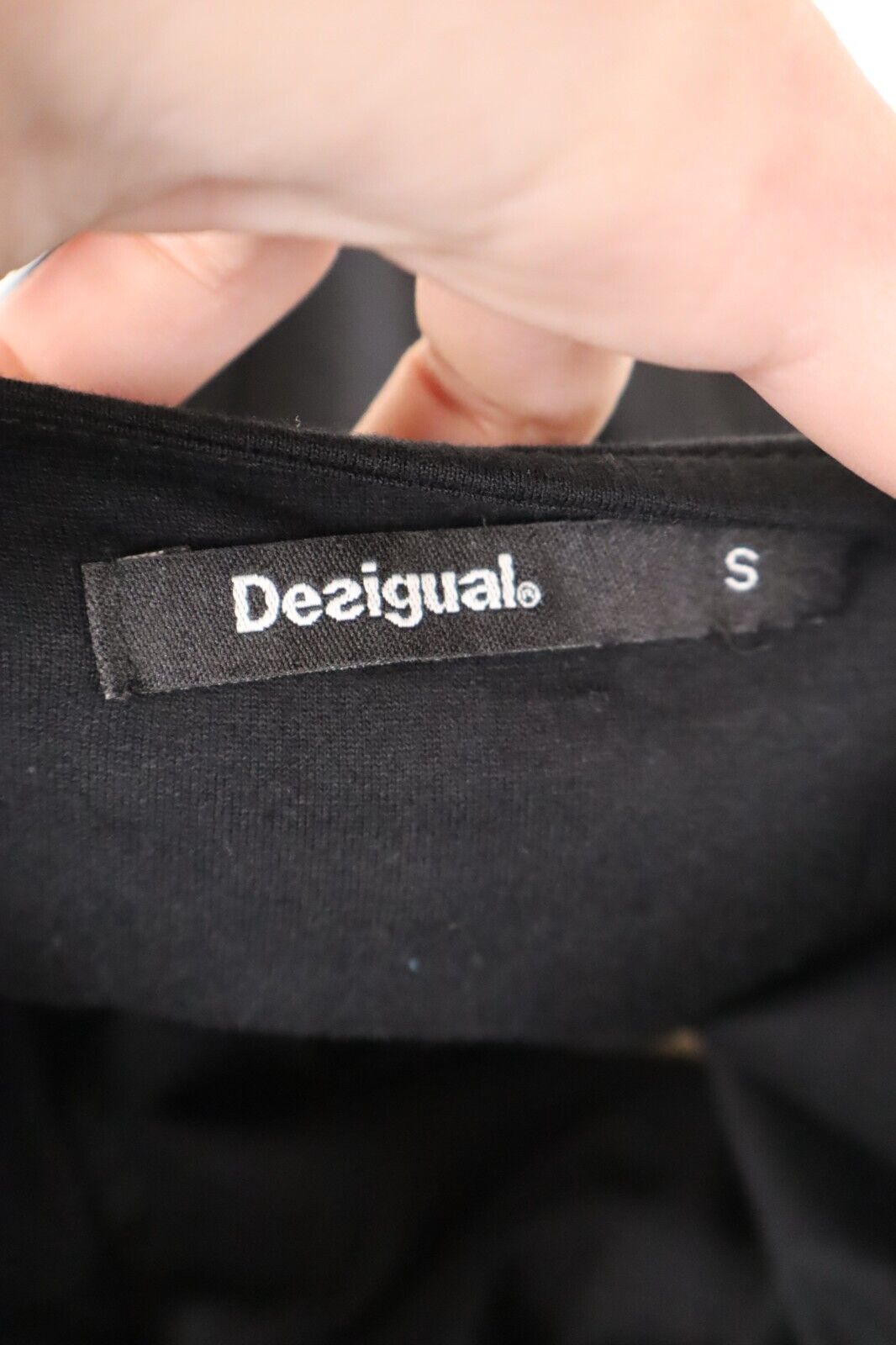 DESIGUAL VESTITO DONNA TG. S WOMAN CASUAL VINTAGE DRESS