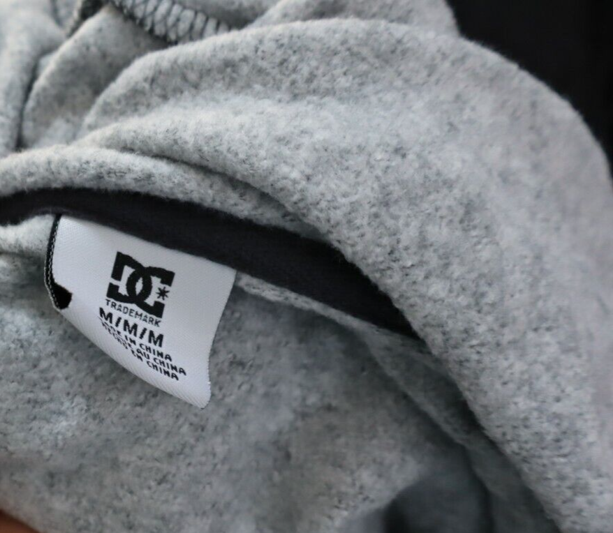 DC SHOES FELPA CAPPUCCIO UOMO Tg M MAN SPORT JACKET SWEATSHIRT VINTAGE