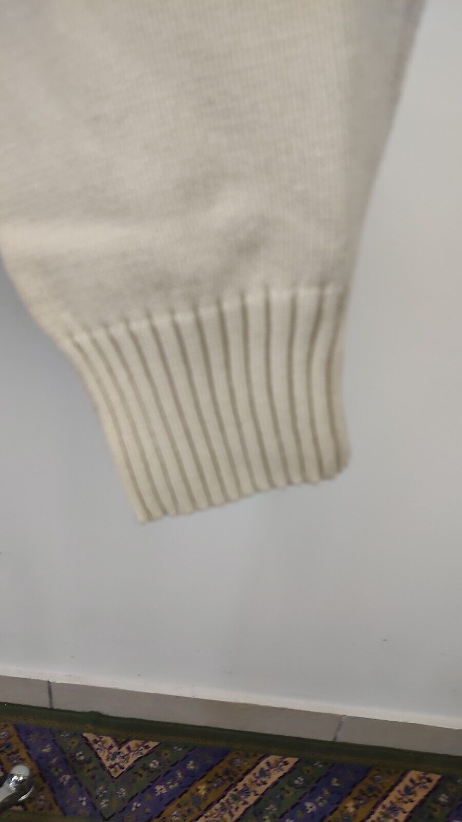 TOMMY HILFIGER MAGLIONE VINTAGE COTONE UOMO Tg. M MAN SWEATER CASUAL