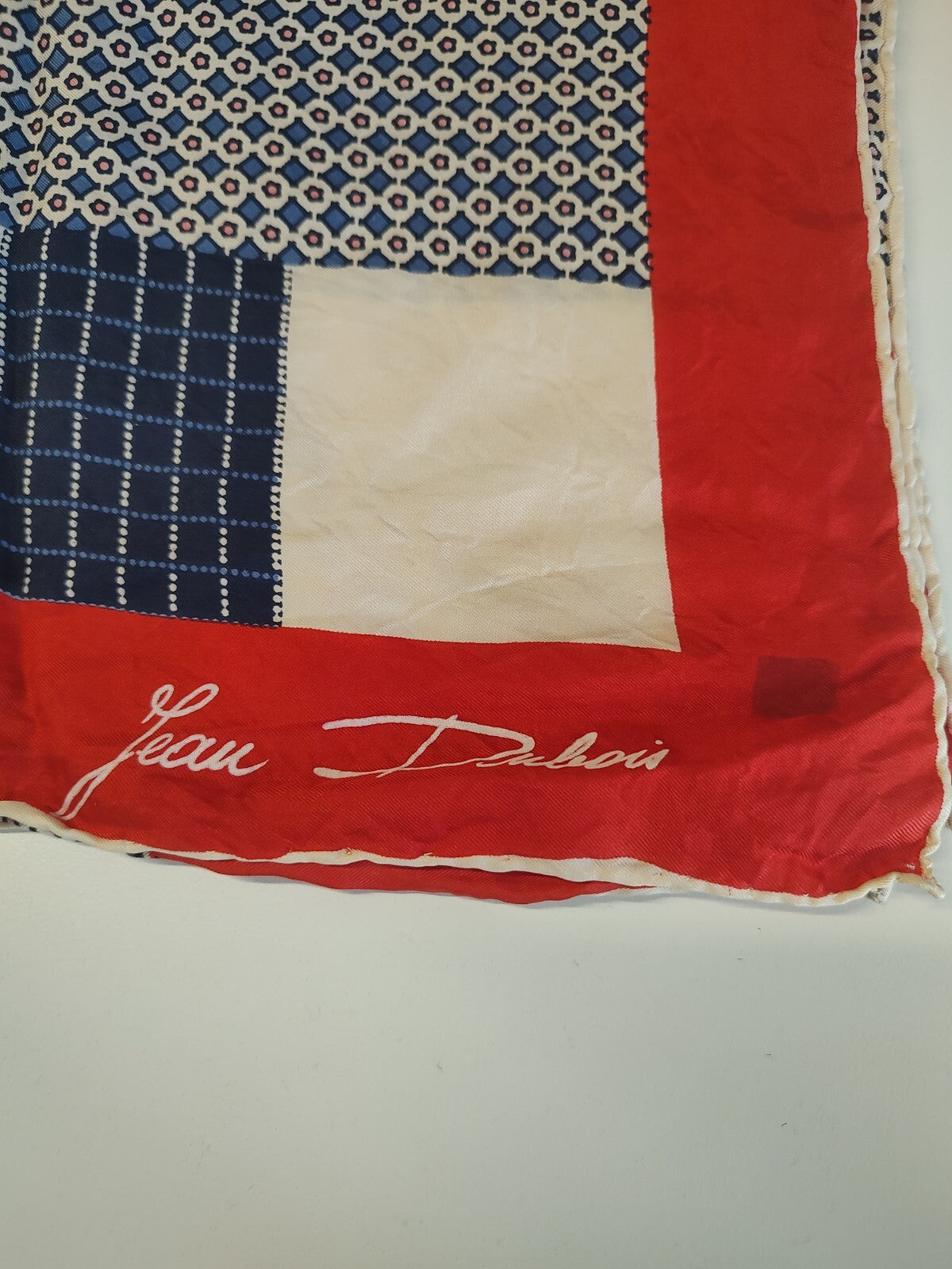 JEAN DULEOIS FOULARD 100% SILK SETA SCARVES SCARF SQUARE MADE ITALY