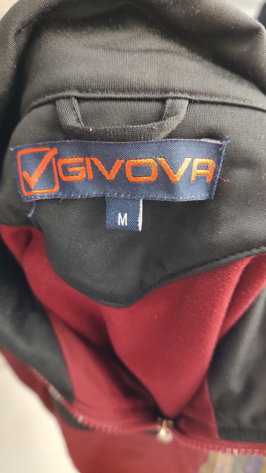 GIVOVA SALERNITANA GIACCA SPORT CALCIO  UOMO Tg M MAN VINTAGE JACKET