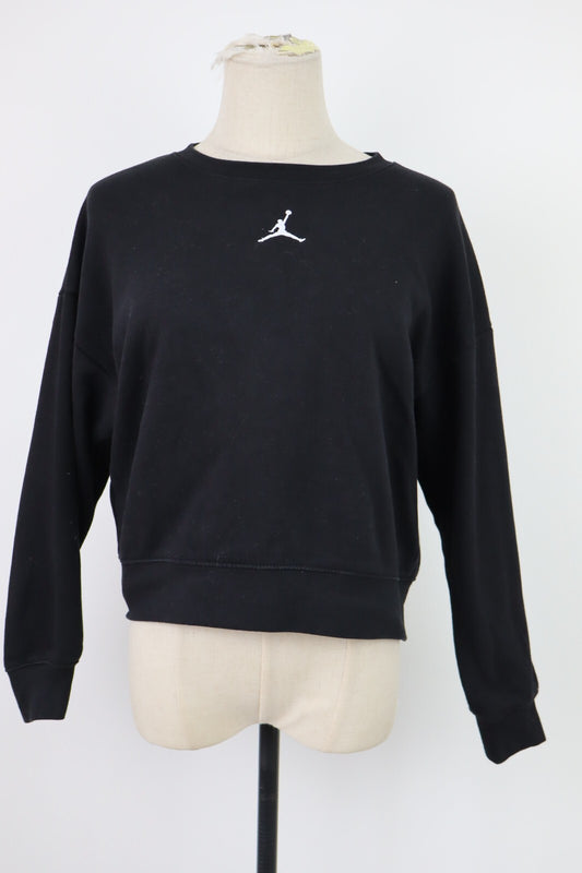 JORDAN FELPA DONNA Tg S COTONE WOMAN CASUAL VINTAGE SPORT SWEATSHIRT