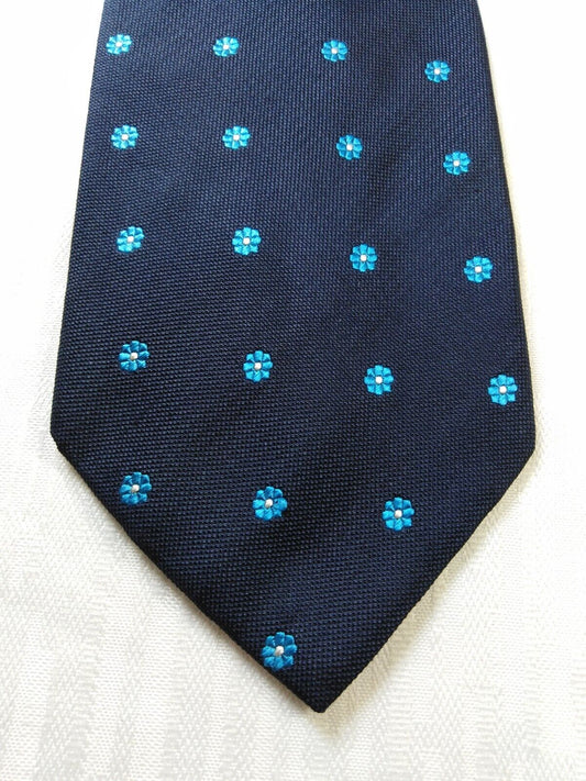 BIAGIOTTI 100% SETA SILK TIE CRAVATTA NECKTIE ITALY VINTAGE CLASSIC