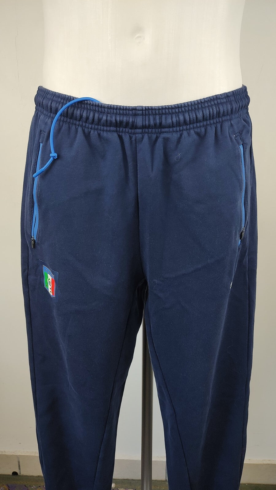 PUMA ITALIA PANTALONE TUTA CALCIO SPORT UOMO TG 48-50 VINTAGE MAN PANTS